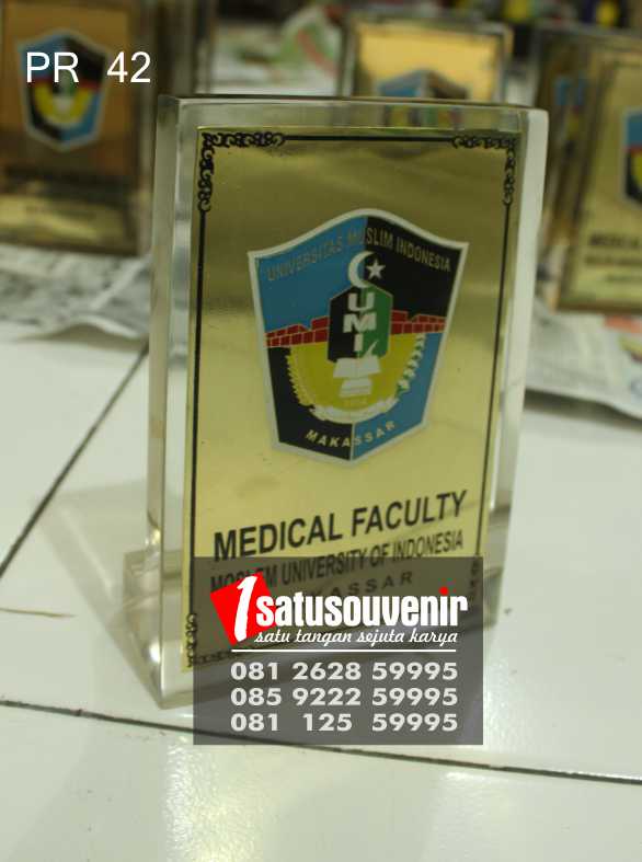 plakat resin PR42 plakat umi makassar
