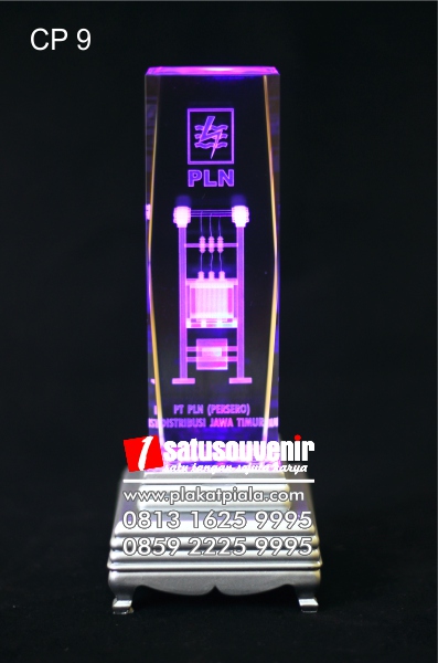 plakat kristal 3D trafo PLN
