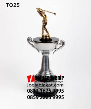 Contoh Piala Olahraga Gold APCNGI - piala golf