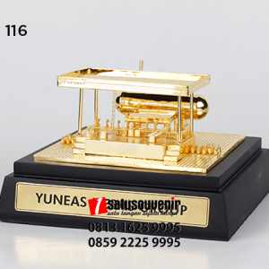 SM116 Souvenir Miniatur Pangkalan Gas LPG Yuneas Mebas Group