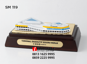 SM119 Souvenir Miniatur Terminal Eksekutif Sosoro Merak