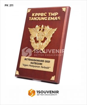 Plakat Kayu KPPBC TMP Tanjung Emas – BCTemas Award 2021