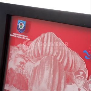 DETAIL-SV212 Souvenir Frame Bangka Selatan