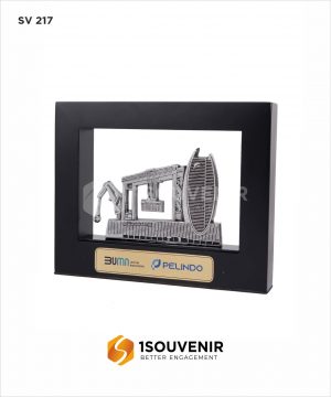 Souvenir Frame Menara Maritim Pelindo