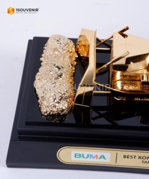 Souvenir Miniatur Bulldozer PT BUMA Jakarta