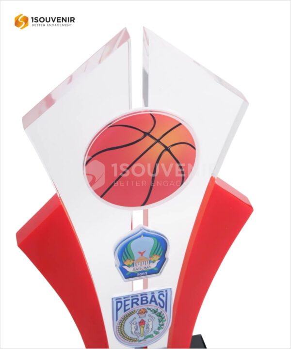 DETAIL-PO225 Piala Olahraga Turnamen Bola Basket Wakil Bupati Cup