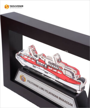 Plakat Frame Politeknik Ilmu Pelayaran Makassar