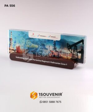 Plakat Akrilik Subholding Upstream Pertamina Regional 3 Kalimantan Zona 9