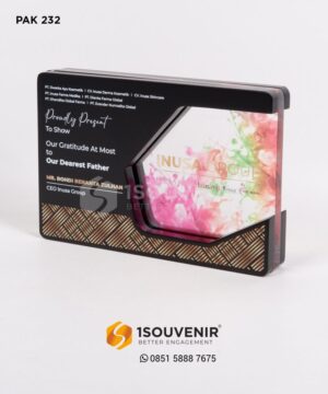 Plakat Kayu Akrilik Inusa