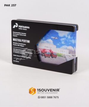 Plakat Kayu Akrilik Pertamina Patra