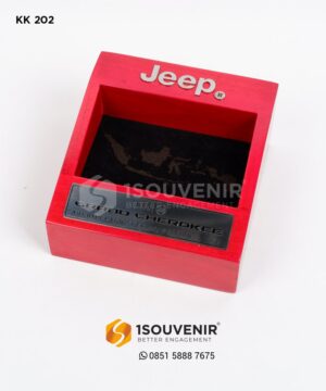 Kerajinan Kayu Tempat Kunci Mobil JEEP Premium...