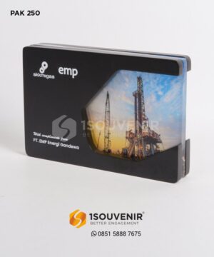 Plakat Kayu Akrilik PT EMP Energi Gandewa Riau