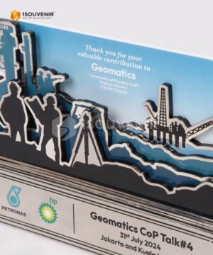 Plakat Logam Geomatics CoP Talk #4 PT Petronas