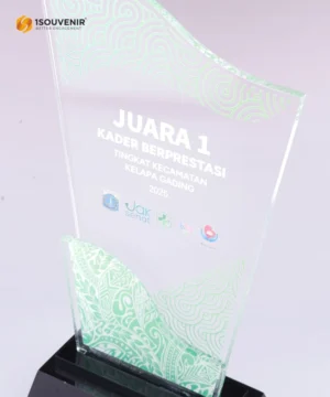 Plakat Akrilik Posyandu Berprestasi Kecamatan Kelapa Gading