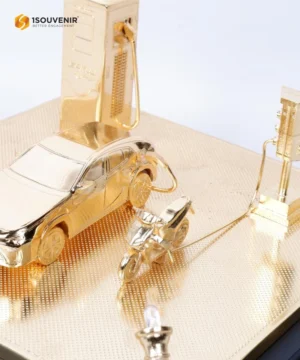 Miniatur SPKLU SPLU PLN Balikpapan