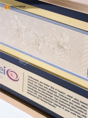 Plakat Frame Logam PT KSEI