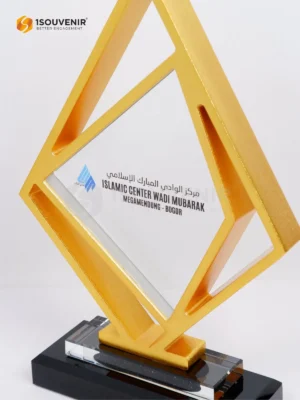Plakat Kristal Islamic Center Wadi Mubarok Megamendung Bogor