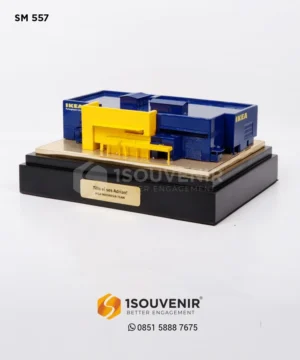 Miniatur Gedung IKEA Indonesia