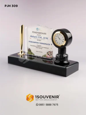 Plakat Akrilik Jam Pen Holder Penghargaan...