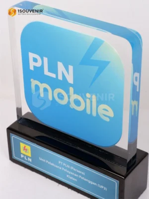 Plakat Akrilik Kenang-kenangan PT PLN Unit Pelaksana...