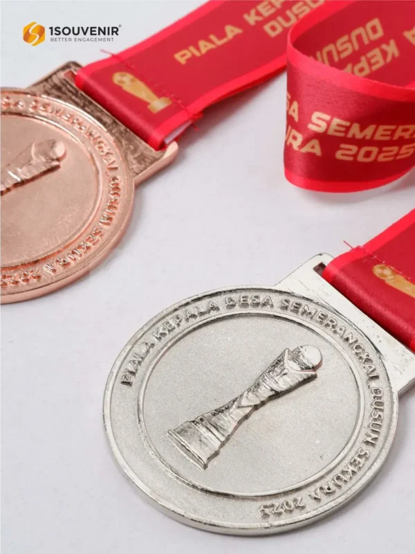 DETAIL-MED341 Medali Piala Kepala Desa