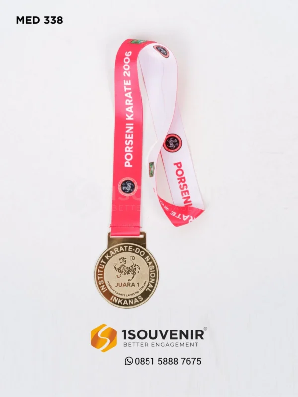 MED338 Medali Porseni Karate