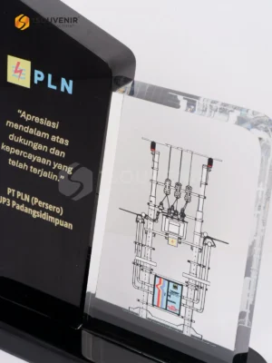 Plakat Akrilik Apresiasi dari PT...