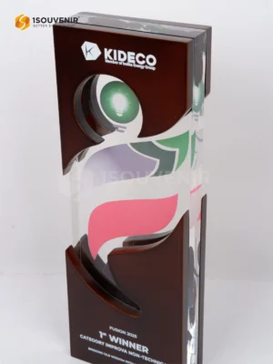 Plakat Kayu Akrilik Penghargaan 1st Winner...