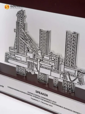 Plakat Frame Logam Human Capital Conference...