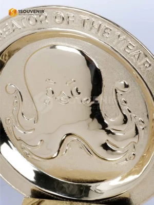 Plakat Logam Piringan Penghargaan Tako Creator of The Year