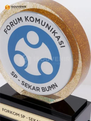 Plakat Resin Kenang-kenangan Forum Komunikasi SP Sekar...