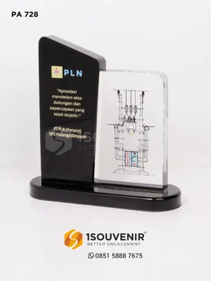 Plakat Akrilik Apresiasi dari PT...