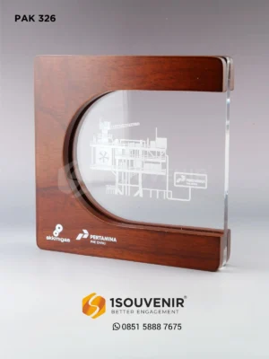 Plakat Kayu Akrilik Rig Onshore...