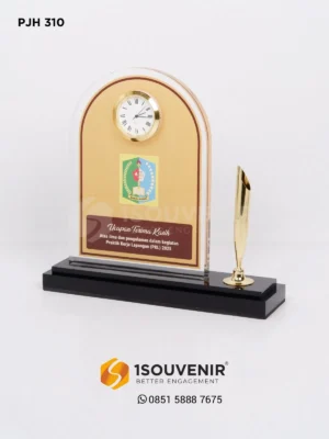 Plakat Akrilik Jam Pen Holder Ucapan Terima Kasih untuk...