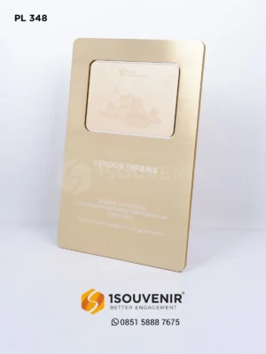 Plakat Logam Penghargaan Vendor Gathering PLN Indonesia Power UBP Mahakam