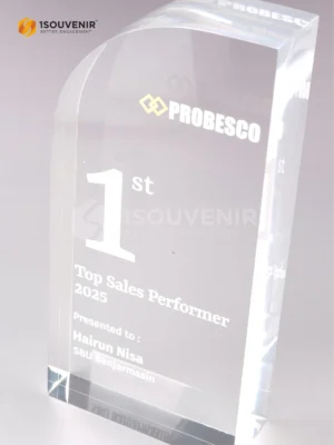 Plakat Akrilik Penghargaan Top Sales Performer...