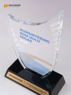 Plakat Akrilik Apresiasi untuk Moderator...