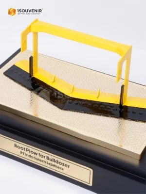 Miniatur Root Plow for Bulldozer Kenang-kenangan...