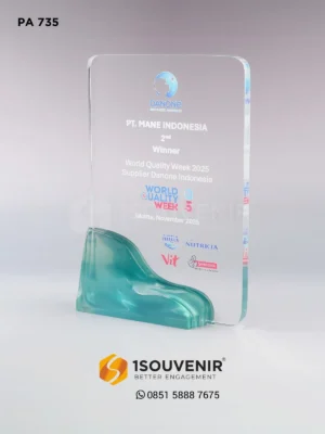 Plakat Akrilik World Quality Week 2025 Penghargaan...