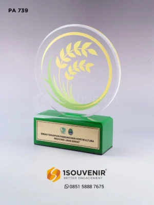 Plakat Akrilik Kenang-kenangan dari Dinas...