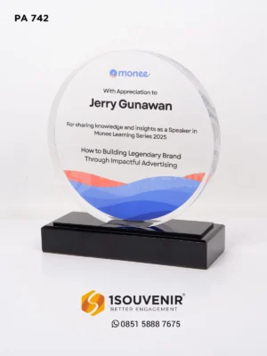 Plakat Akrilik Apresiasi untuk Pembicara...