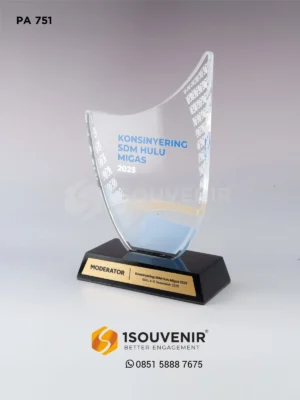 Plakat Akrilik Apresiasi untuk Moderator...