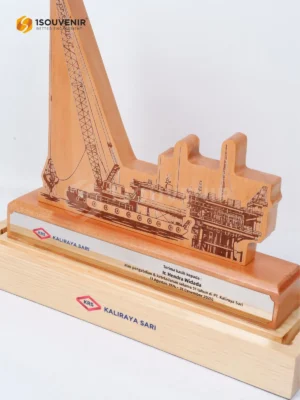 Plakat Kayu Ucapan Terima Kasih dari PT Kaliraya...