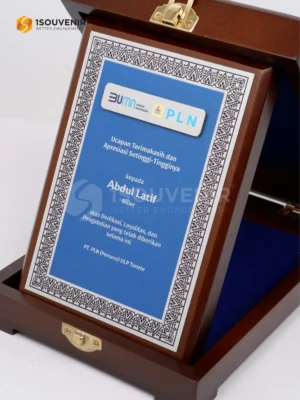 Plakat Kayu Ucapan Terima Kasih dan Apresiasi...