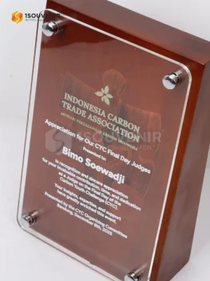 Plakat Kayu Indonesia Carbon Trade Associaton...