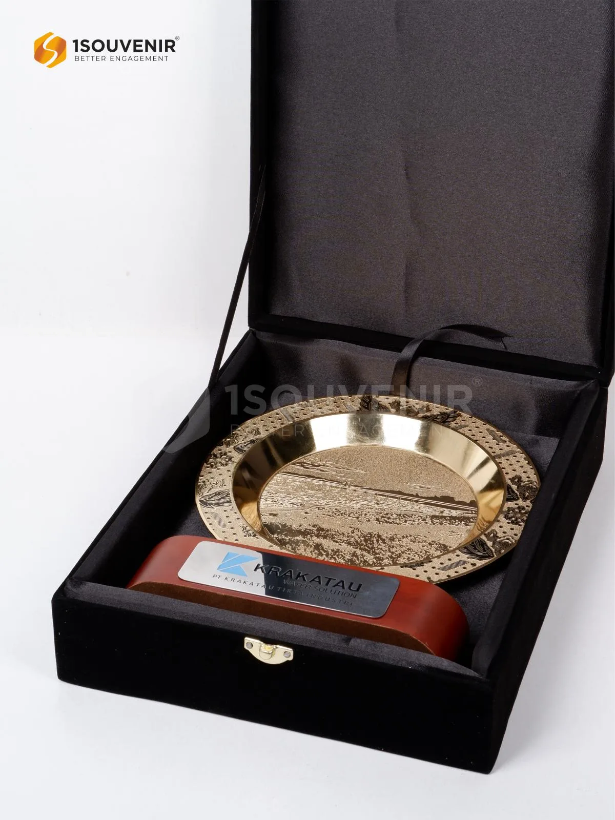 Plakat Logam Waduk Nadra Kenang-kenangan dari PT Krakatau Tirta Industri 3 DETAIL2-PL361 Plakat Logam Waduk Nadra