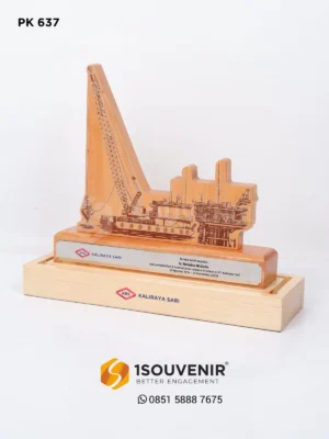 Plakat Kayu Ucapan Terima Kasih dari PT Kaliraya...