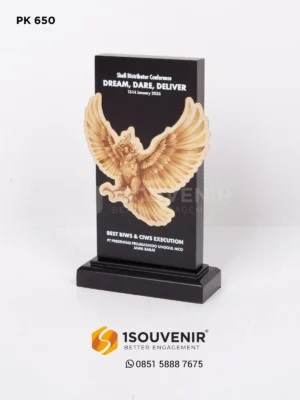 Plakat Kayu Penghargaan dalam Shell Distributor...