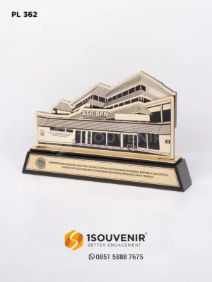 Plakat Logam Kenang-kenangan Gedung Kementerian ATR/BPN...