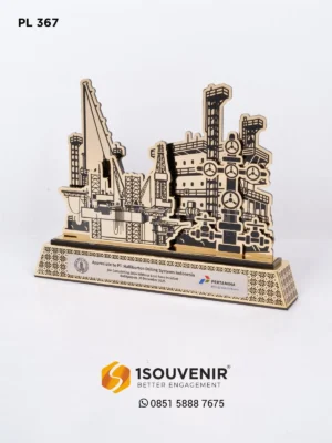 Plakat Logam Apresiasi kepada PT...